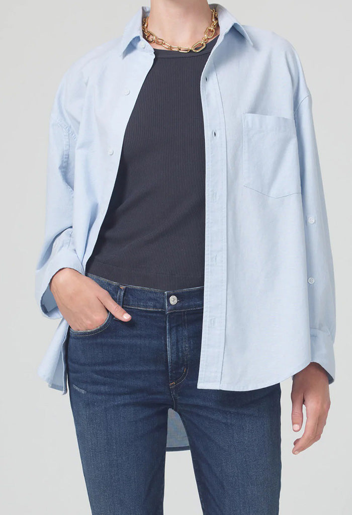 Kayla Shirt - Oxford Blue