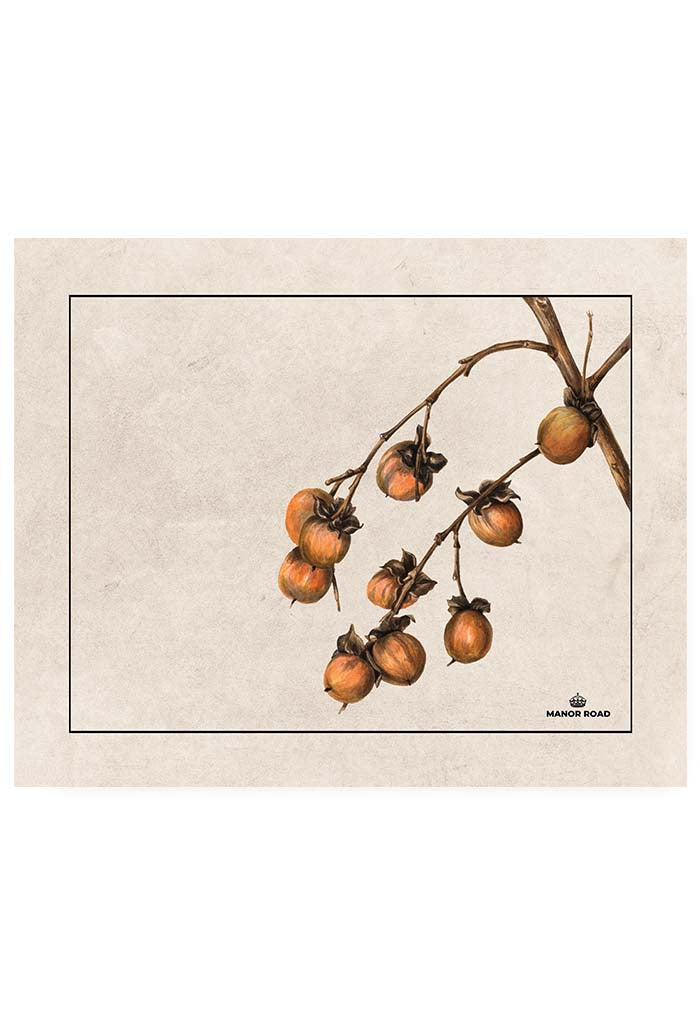 Persimmon Paper Placemat Pads - 30 Sheets