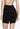 High Waist Mid-Thigh Short - Black