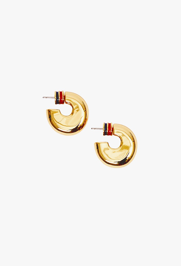 Le Hoop Earrings - Gold