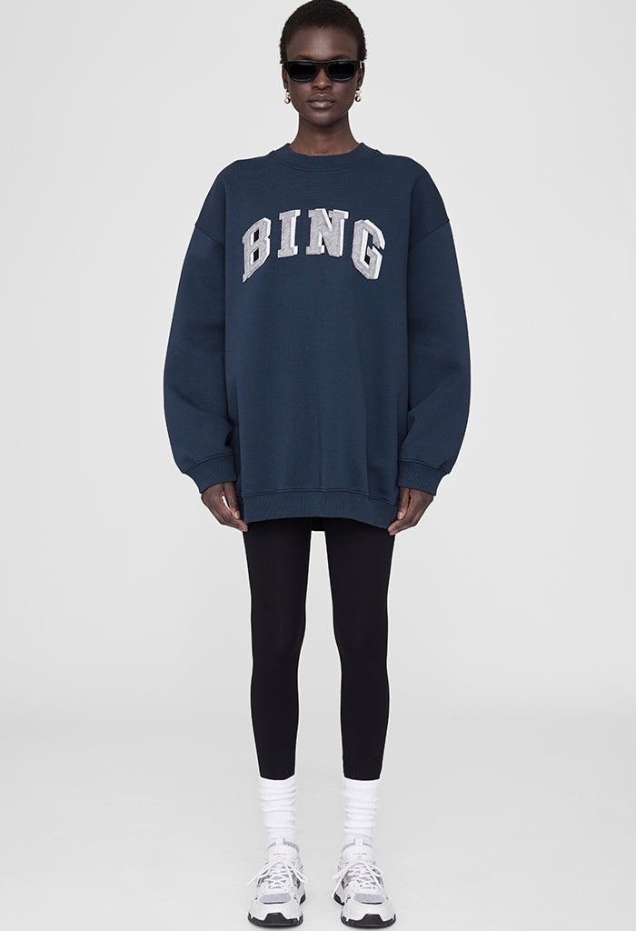 Tyler Sweatshirt Bing - Navy – Maman Boutique