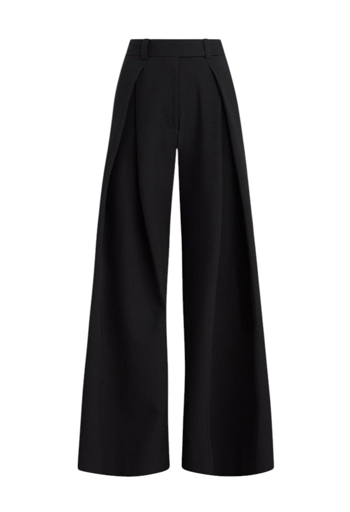 Pleats For Days Pant - Black