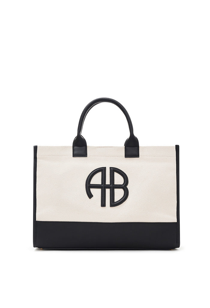 One Medium Lara Tote - Natural Canvas