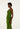 Green Monstera Leaf Sleeveless Maxi Dress