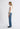 Agolde High-rise Straight leg jean in tinted indigo wash 