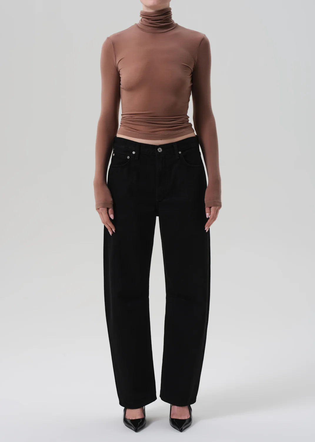 Miro Long Relaxed - Solid Black