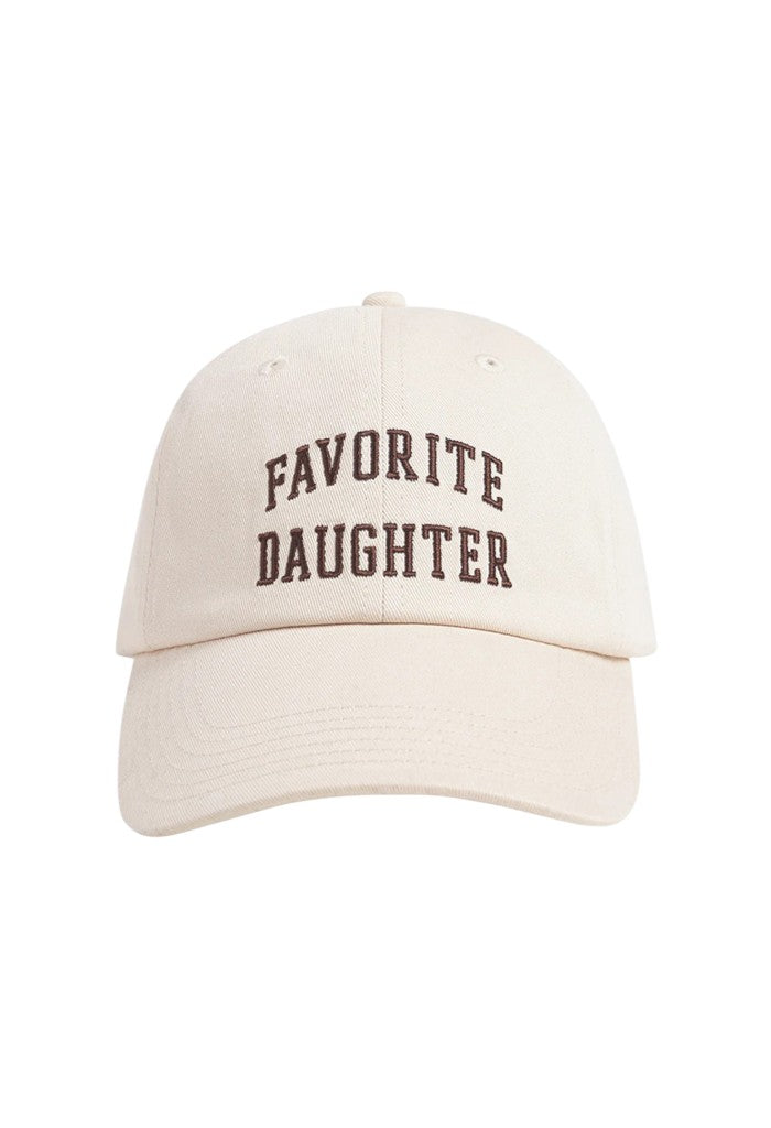 All Caps Logo Baseball Cap - Khaki/Coffee