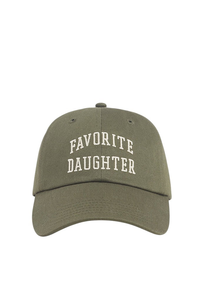 All Caps Logo Baseball Cap - Moss