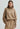 Alpha Knit T-Neck - Camel Mélange