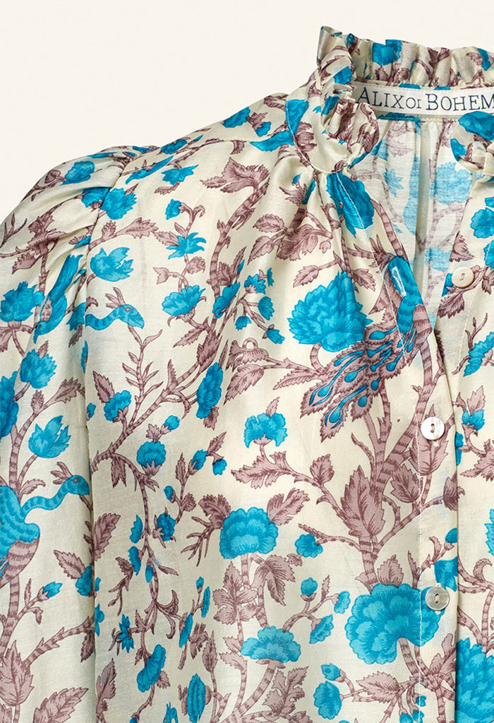 Annabel Peacock Plume Shirt