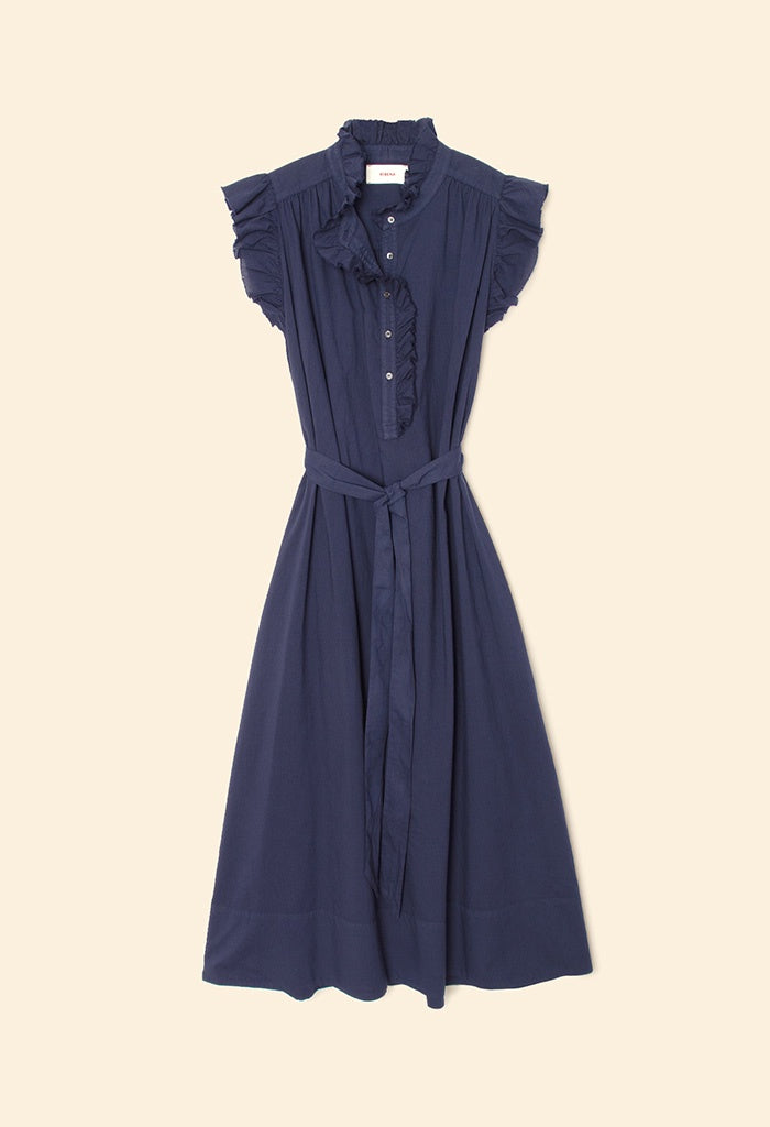 April Dress - Navy