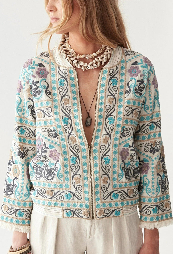 Audrey Jacket - Rococo Macaron