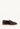 Sessun Brown Leather Loafers with upper gather