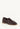 Sessun Brown Leather Loafers with upper gather