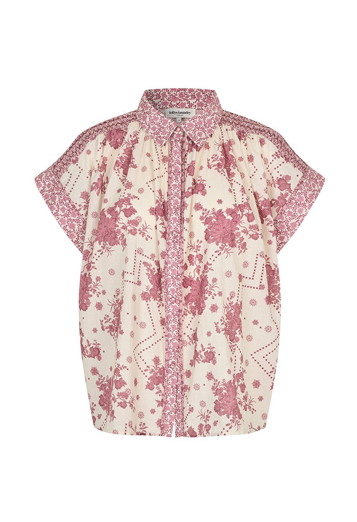 BadalLL Shirt SS - Flower Print