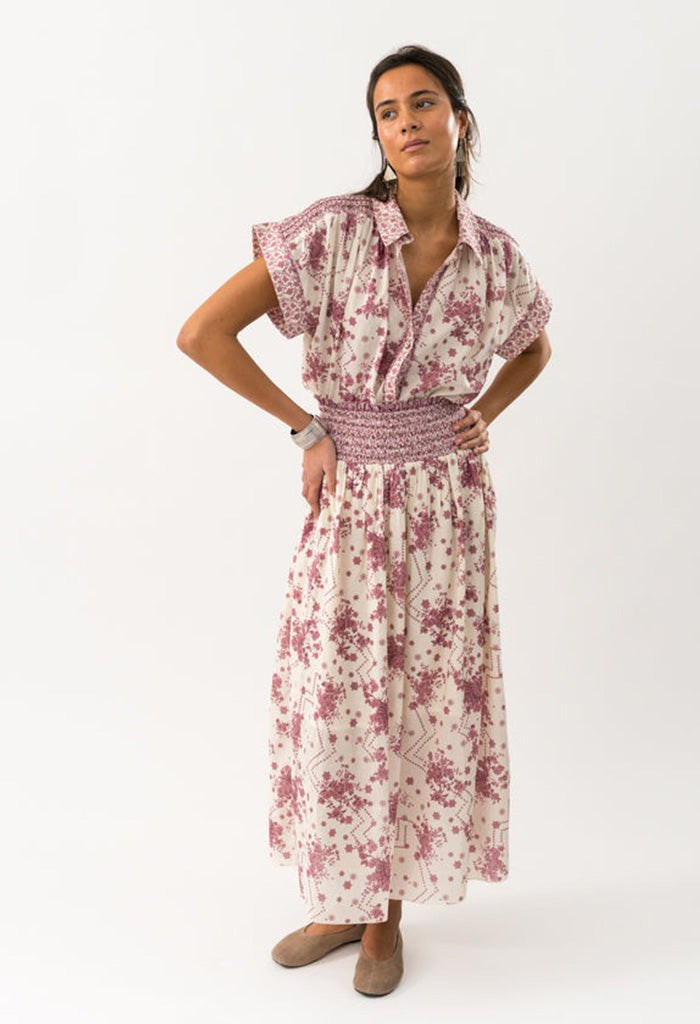 BadalLL Shirt SS - Flower Print