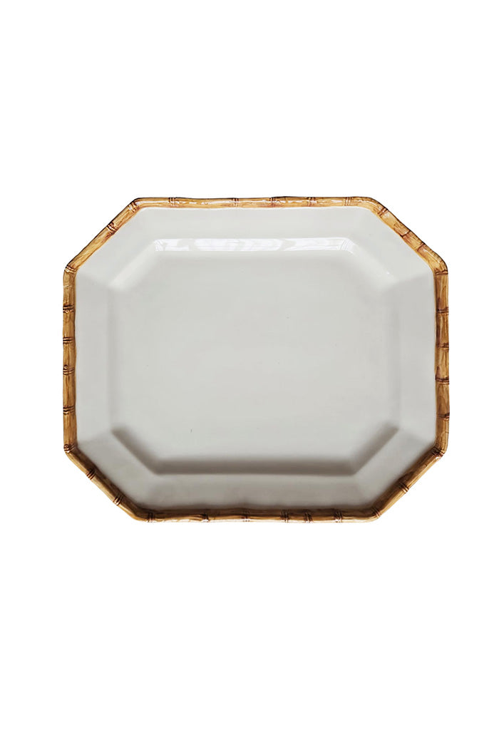 Bamboo Ceramic Tray