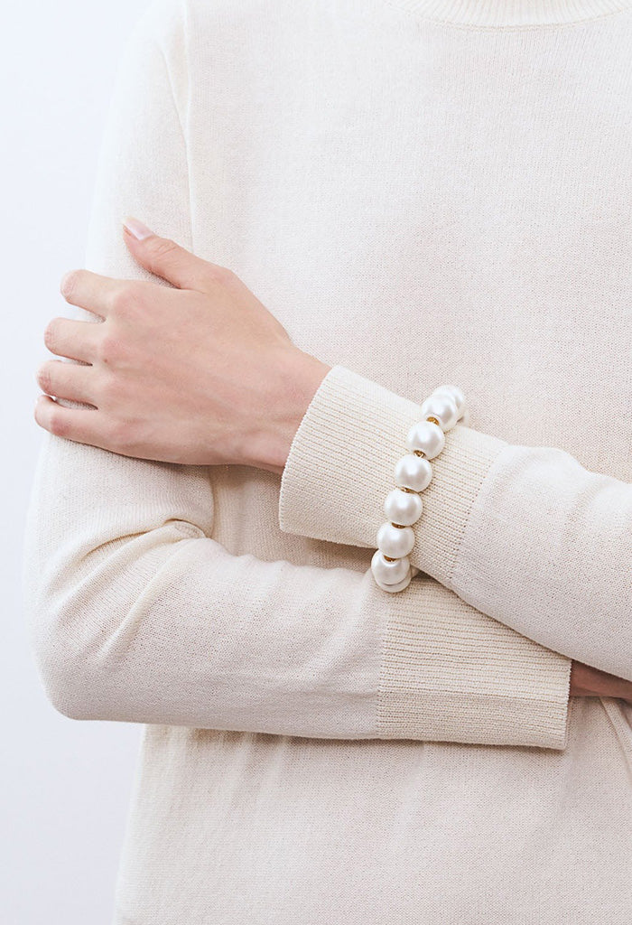 Beads Bracelet - Pearl