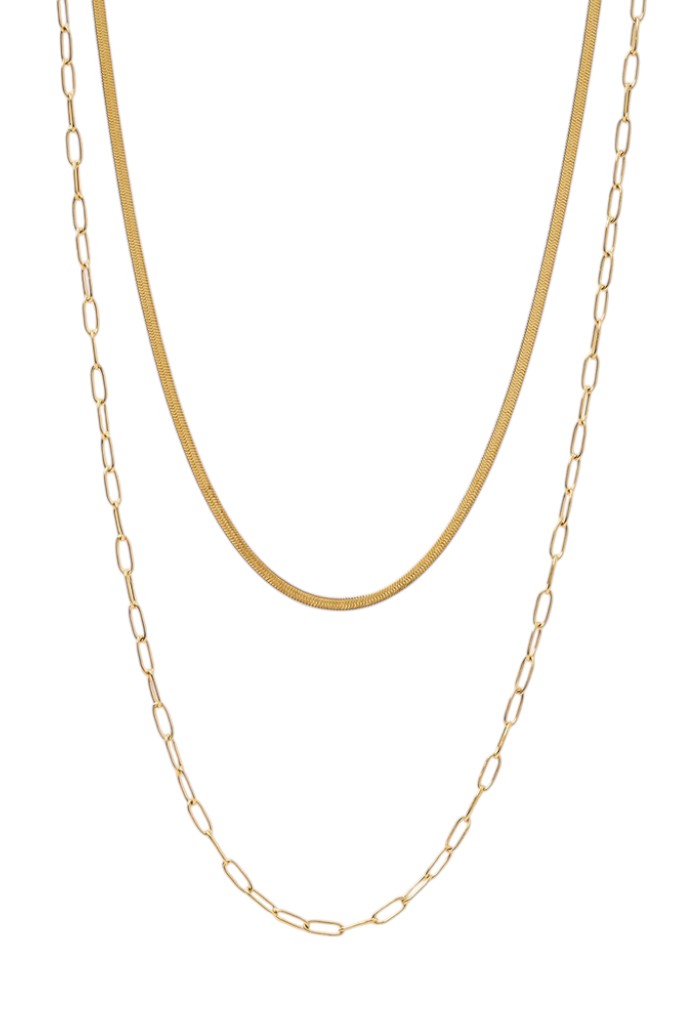 Louie Gold Necklace