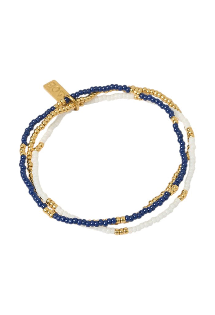 Sunny Bracelet Set - Navy
