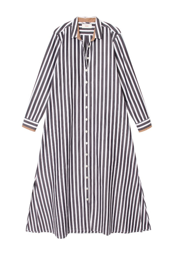 Boden Dress - Ink Stripe