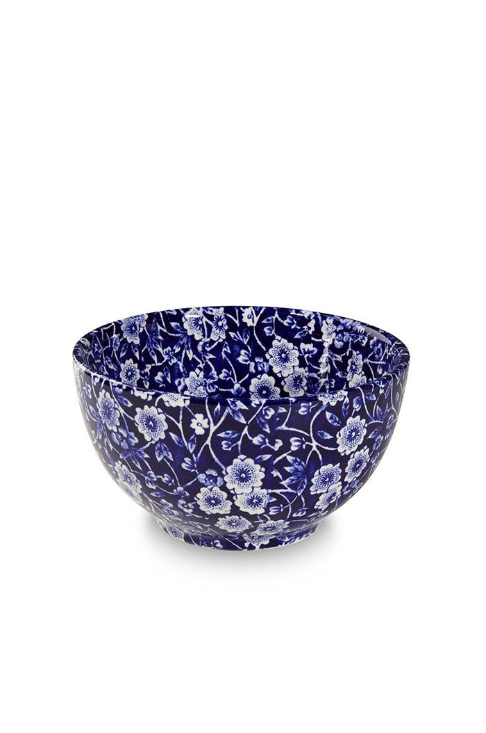 Blue Calico Mini Footed Bowl 12cm