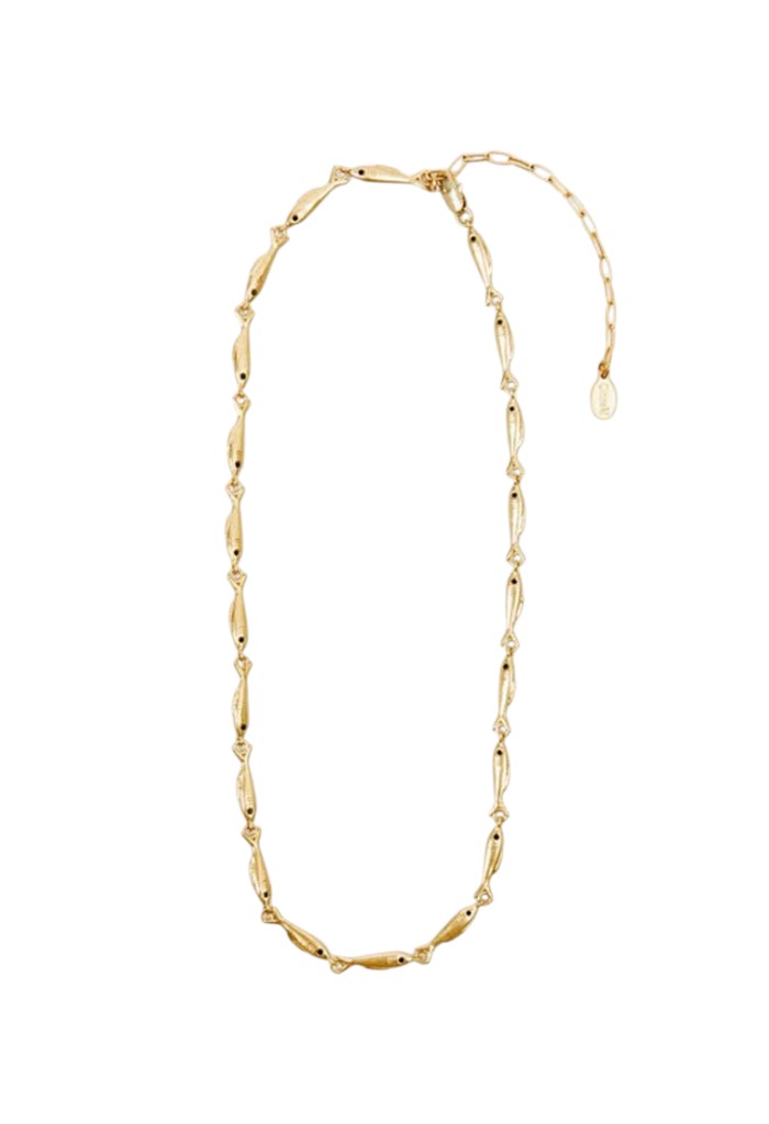 Sardine Link Necklace - 16"