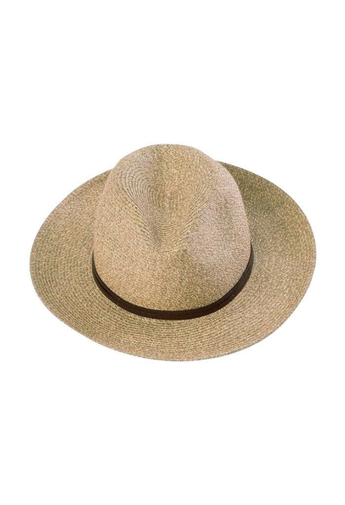 Travaux En Cours - Borsalino Hat Leather Straps Cafe