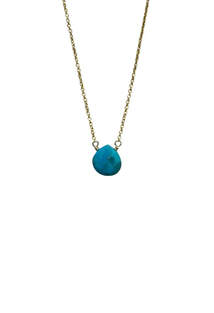 Turquoise W/ Gold Chain
