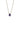 Gold Stone Necklace - Purple