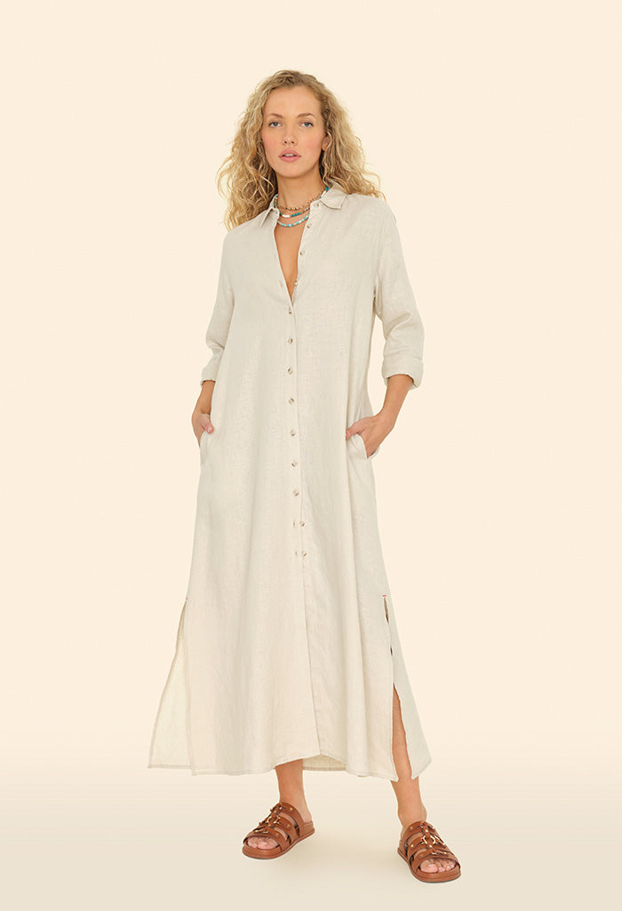 Boden Linen Dress - Winds