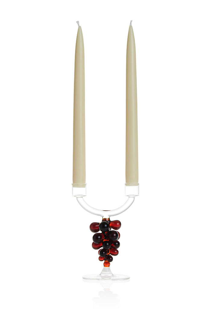 Bordeaux Double Candle Holder