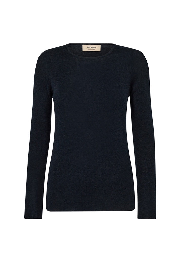 Bouch O-Neck Knit - Salute Navy