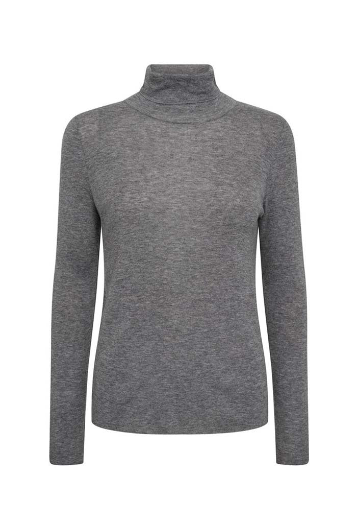 Bouch Rollneck Knit - Sharkskin