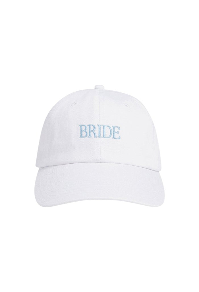 Bride Heart Baseball Hat - White