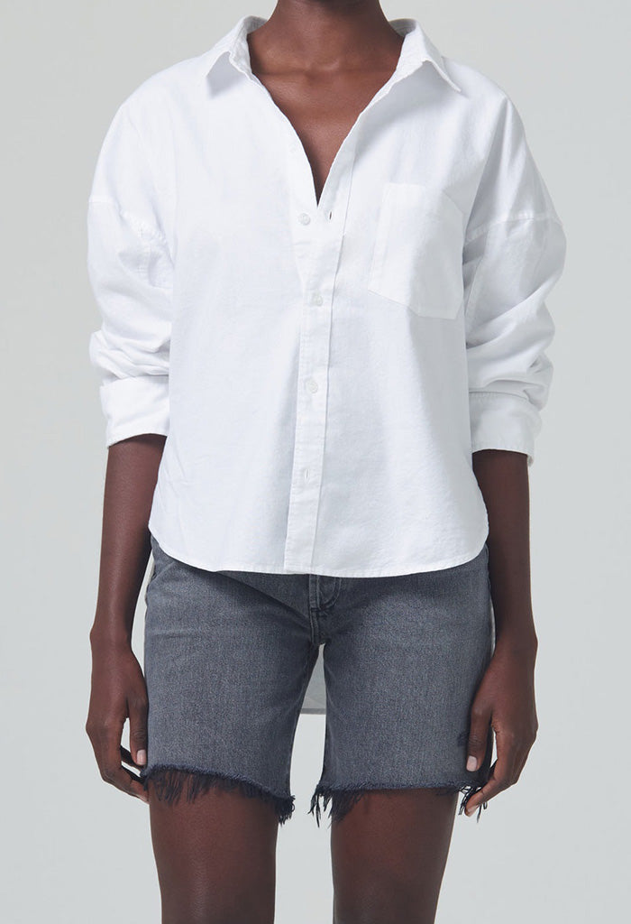 Brinkley Shirt - Oxford White