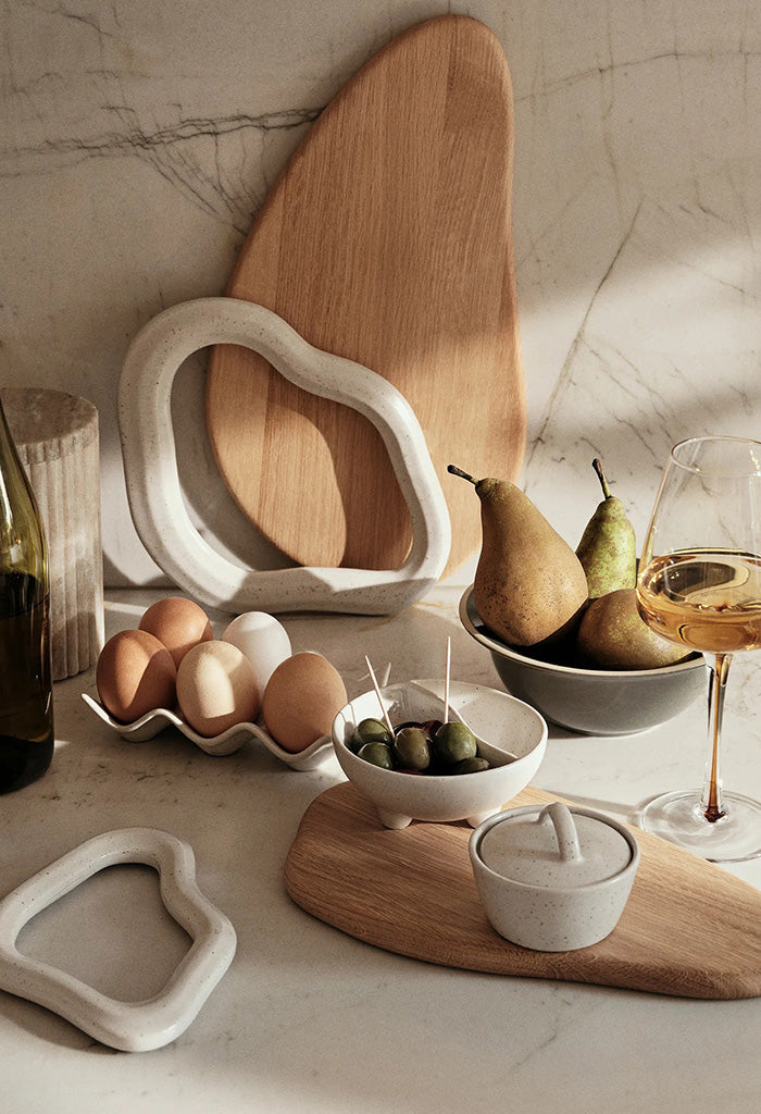 Broste Nordic Vanilla Olive Bowl