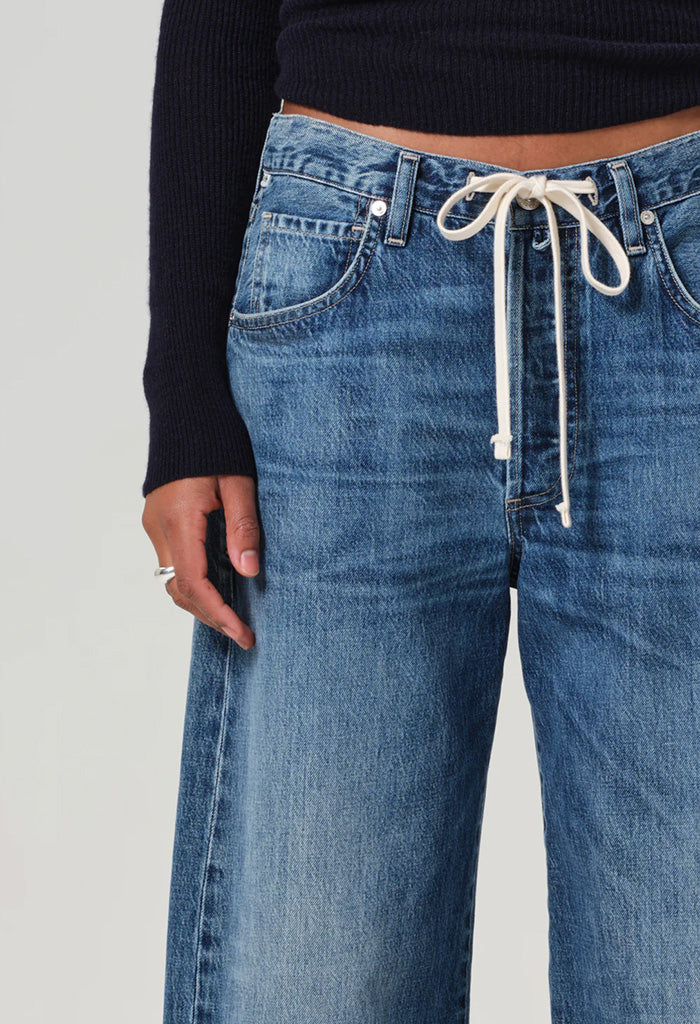 Brynn Drawstring Trouser - Atlantis