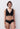 Floral Touch Wirefree Triangle Foam Bra - Black