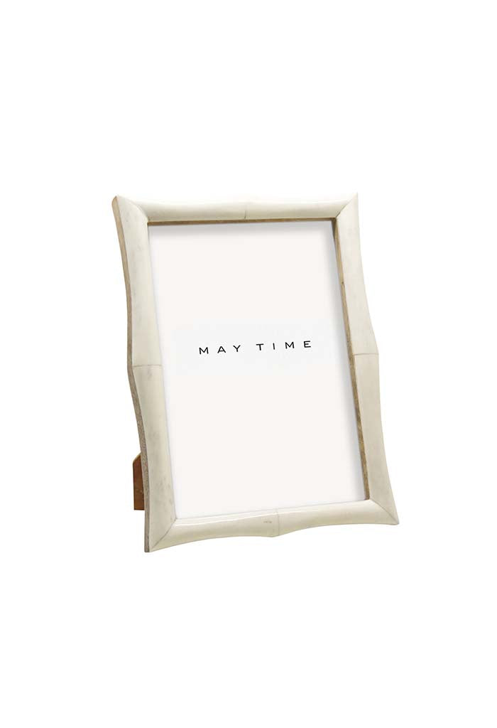 Wavy Bone Frame 5x7  - Cream