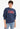 Oversized Sweatshirt Block Ciao - Navy