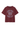 Anine Bing cade tee collegiate in burgundy with crew neckline and made from lightweight cotton 