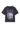 Anine Bing Cade tee vintage black Los Angeles in lightweight washed black cotton with crew neckline and boxy oversized silhouette 