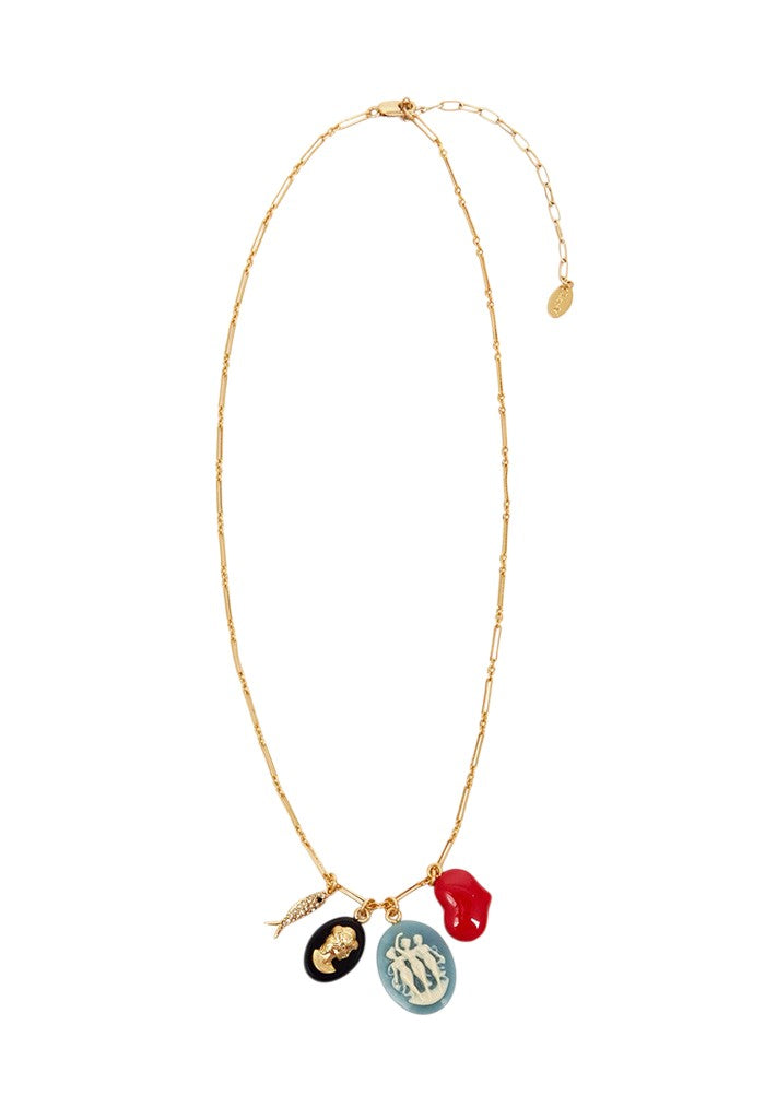 Cameo Charm Necklace