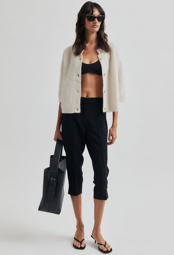 Capris Trousers - Black