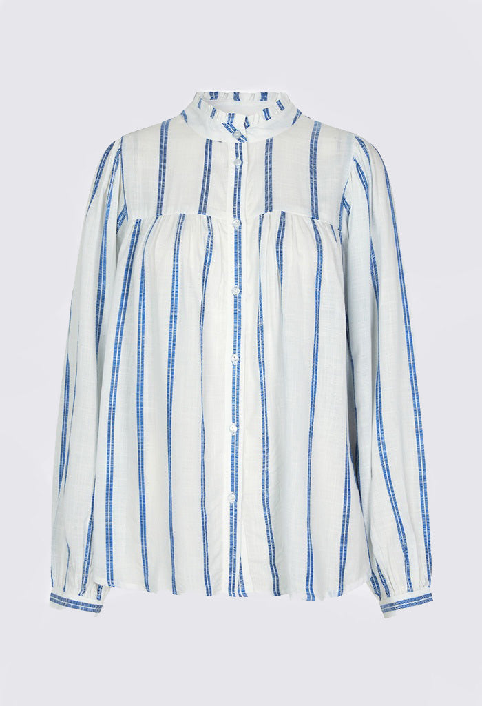 Cara Shirt - Neon Blue