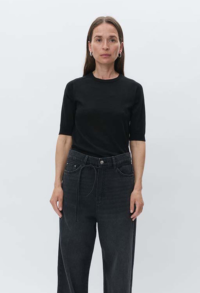 Carolina Knit Top - Black