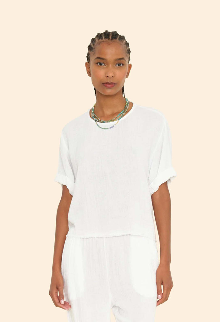 Carson Top - White