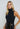 Ceci Sleeveless Turtle Neck - Black/Gold
