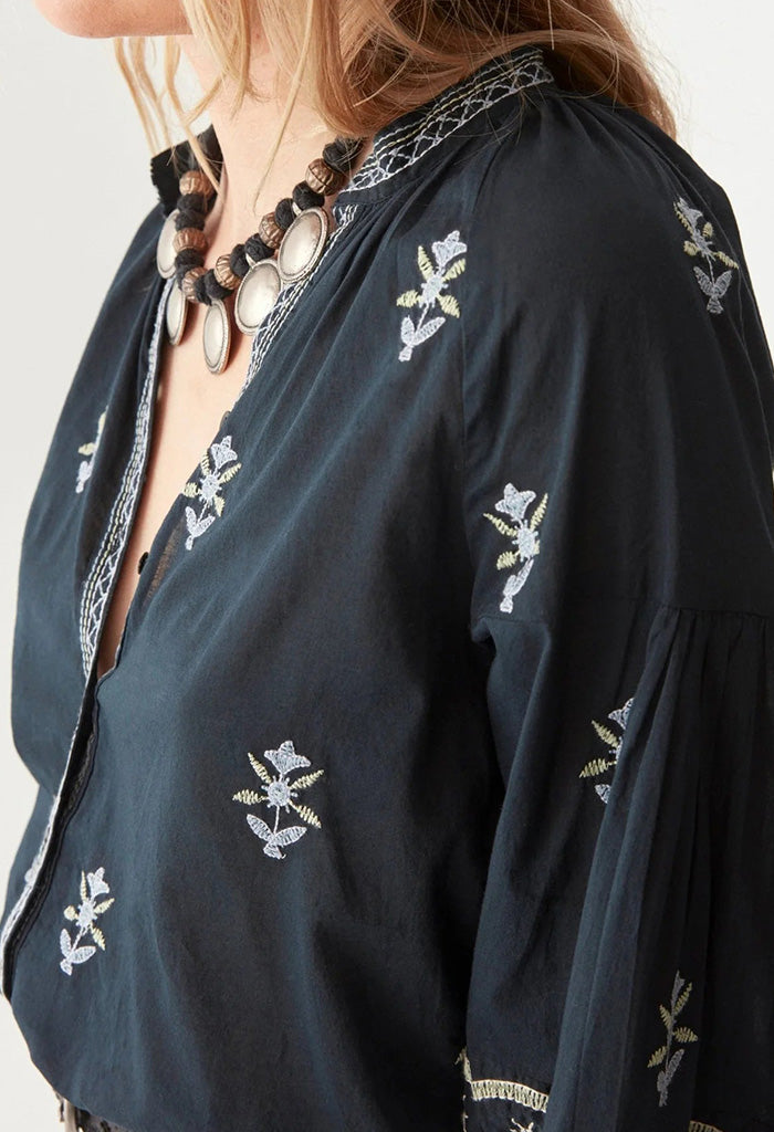 Chandra Blouse - Midnight Wish